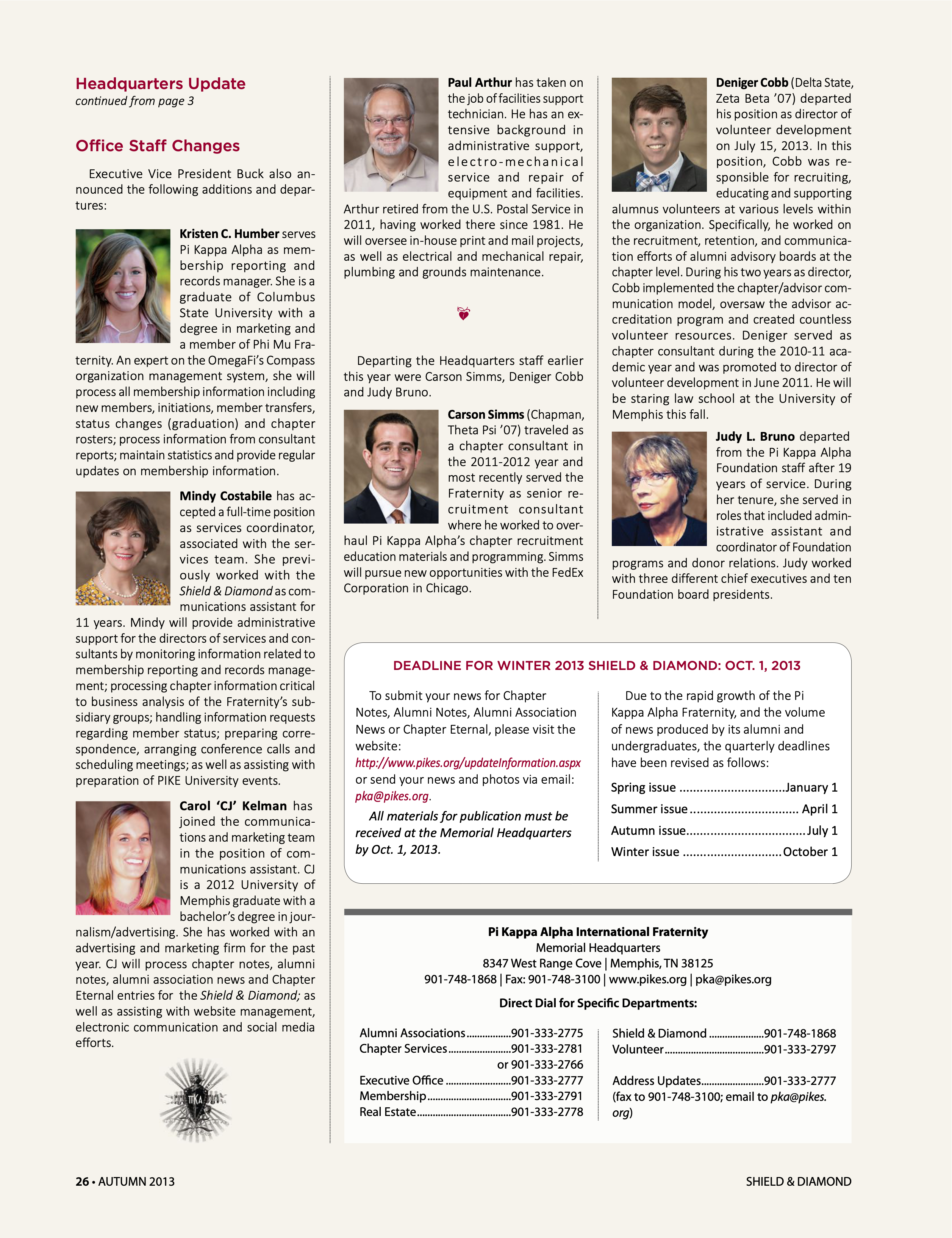 PiKA International Fraternity Memorial Headquarters